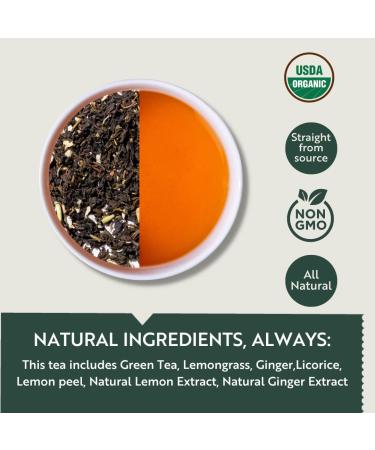 Certified USDA Organic Luxmi Estates Midnight Bloom Jasmine Green Loose Leaf Tea 100g Pack | Darjeeling Green Tea with Organic Jasmine Buds | 50 Cups - Buy Online on GoSupps.com