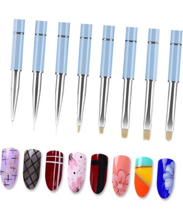 jojofuny Nail Art Liner Nail Art Tools Long Lasting s Salon Nail Art Tools Manicure Tools Acrylic Nail Tools Nail Flower Manicure Liner Gradient Gel Equipment Nail Pen Size 6 Picture 1 - Buy Online on GoSupps.com