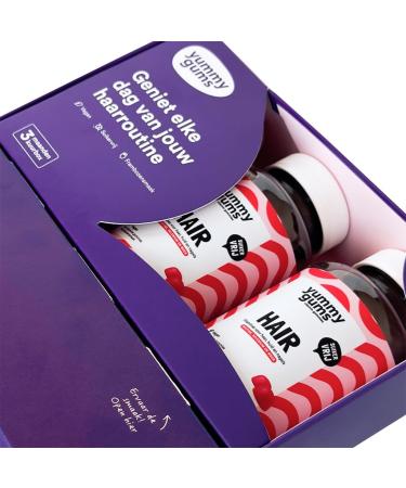 Yummygums Hair Gummies 180 Gummies - Buy Online on GoSupps.com