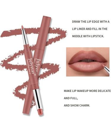  G n rique Interookie Double Head Lipstick Non-Fade Non-Sticky to Cup Makeup Pen Rotating Lipstick Pink (M08#) - Buy Online on GoSupps.com