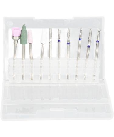 Nail Art Drill Bits Rough Surfaces Removal Tungsten Steel Ceramic Heads Easy Nail Shaping Less Dust Universal Compatibility - Buy Online on GoSupps.com