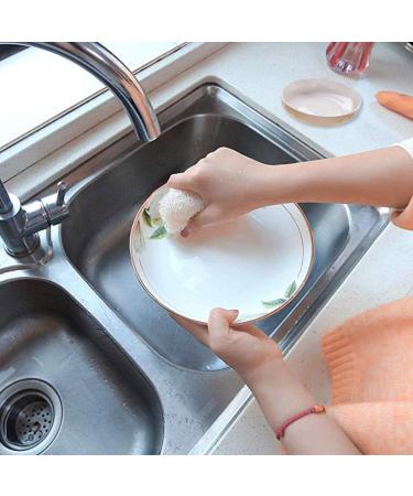 INTVN Natural Loofah Sponge - 20pcs Eco-Friendly Kitchen & Facial Cleaning Scouring Pads - Buy Online on GoSupps.com