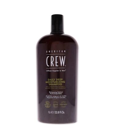 Buy American Crew Daily Moisturizing Shampoo 33.8 Oz | Best International Shipping for Premium Hair Care - Buy Online on GoSupps.com