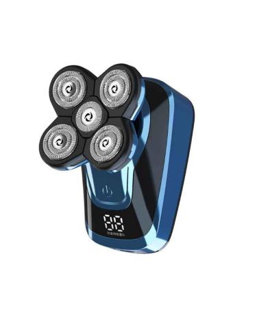 Head Shavers for Bald Men 5 in 1 Electric Shaver USB Rechargeable IPX5 Multifunctional Grooming kit for Men Women Bald Head Polish Hair Clipper Trimmer (Color : OneColor)