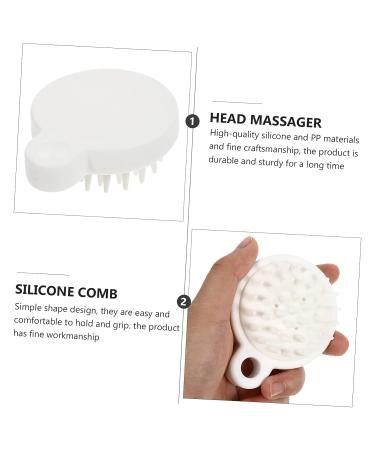 Healvian 8pcs Toilet Seat with Handle + Baby Bath Accessories & Handheld Massager - Scalp Shampoo Brush, Head Massage Comb, Shower Brushes - Perfect Birthday Gift - Buy Online on GoSupps.com