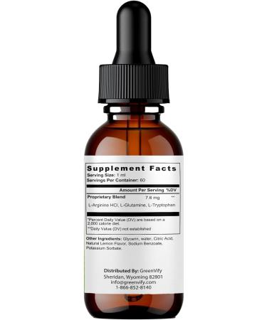 GLP-1 Six in One Oral Liquid Drops Max Extra Strength Advanced Formula 60 Servings 2 fl oz (1) - Buy Online on GoSupps.com