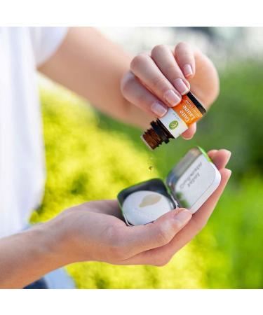 PRIMAVERA Mini Fragrance Stone - On-The-Go Aromatherapy Diffuser & Room Fragrance Ceramic Tin - Buy Online on GoSupps.com