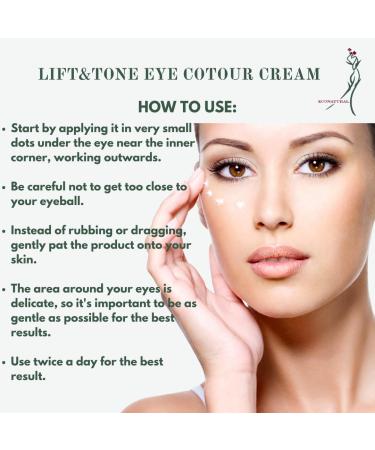 Revital Elixir Lift & Tone Eye Contour Cream Hydrating Formula to Smooth Brighten & Revitalize the Look of Dark Circles Puffiness & Fine Lines 30 ml (1 oz) - Buy Online on GoSupps.com