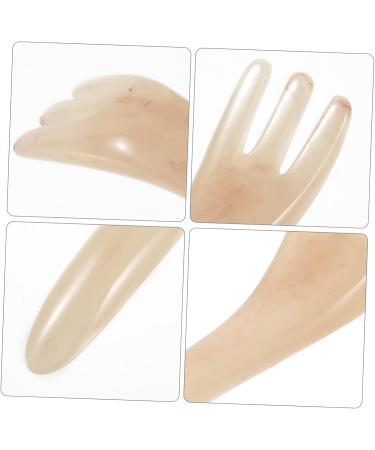 Buy Gatuida 5-Piece Schabewamm Hairwet Head Massager Tool - Women's Gua Sha & Hair Massage Device | Acupuncture Resin for Relaxation & Wellness | International Shipping Available - Buy Online on GoSupps.com