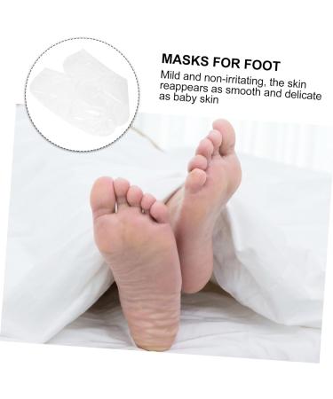 FOMIYES 10 Pairs Footsticker Foot Mask Foot Peel Masks Feet Skin Peeling Masks Socks for Baby Cracked Exfoliating Removers Foot Exfoliation Masks Practical Foot Masks Abs Delicate White - Buy Online on GoSupps.com