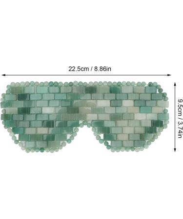 Eye Masks To Eliminate Dark Circles and Puffiness Jade Eye Pads To Relieve Stress and Promote Sleep Skin Care Tools(green) - Buy Online on GoSupps.com