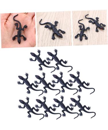 Buy Ibasenice 10-Pack Halloween Simulation Gecko Toys - Creepy Soft Rubber Reptile Accessories for Spooky Decor | International Shipping Available - Buy Online on GoSupps.com