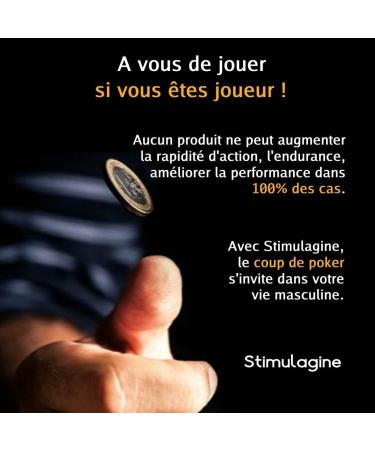 Stimulagin | Results: 1 in 2 chance | Men's formula | Male Performance | Strength Energy Endurance | 15 Capsules | Made in France - Buy Online on GoSupps.com