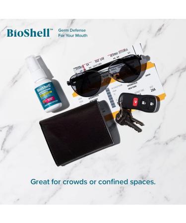 BioShell Germ Defense Oral Antiseptic - Berry Flavor 1 Fl Oz (Pack of 1) | Fights & Kills Germs in Crowded Spaces - Buy Online on GoSupps.com
