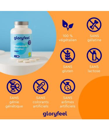 Magnesium Complex Premium 5 Premium Compounds 250mg Elemental Magnesium per Daily Dose Magnesium Bisglycinate and Citrate Lab Tested 100% Vegan - Buy Online on GoSupps.com