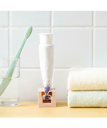 Pomojonbi 8Pcs Multifunctional Toothpaste Tube Squeezer Plastic Tooth Paste Holder Dispenser - Buy Online on GoSupps.com