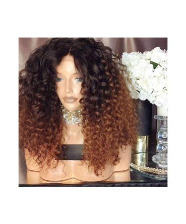 BGHJUE Brown Fashion Fluffy Long Curls Natural Looking Heat Resistant Wig For Women (Color : Brown)-Brown