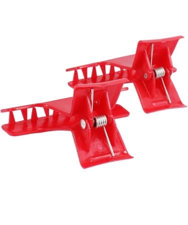 Pack of 6 Butterfly Hairdresser Clamp Salon Clips Grips - Buy Online on GoSupps.com