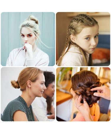 Buy Dadabig 320-Piece Hair Clip Set | 100 Bobby Pins 100 U Hair Clips & 120 Rubber Bands in Gold & Black for Kids & Women - Perfect Storage Box Included - Buy Online on GoSupps.com