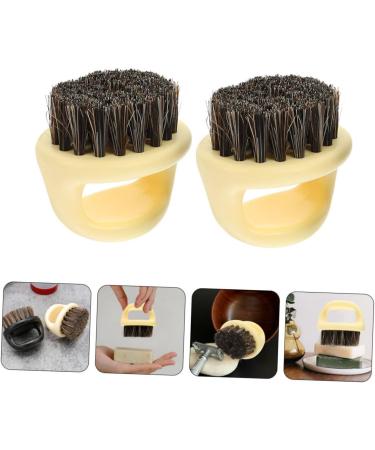 Beavorty 6-Piece Men's Beard Comb & Head Massage Brush Set - Ideal for Black Men - Premium Horse Hair Grooming Tools - Buy Online on GoSupps.com