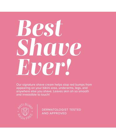Coochy Rash-Free Shave Cream 32oz | Ideal for Sensitive Skin | Made with Jojoba Oil | Safe for Body & Face | Floral Haze Scent - Buy Online on GoSupps.com