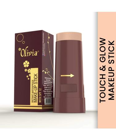 Olivia Waterproof Makeup Stick Concealer Touch & Glow 15g - Shade No.5 (SPF 12) - Buy Online on GoSupps.com