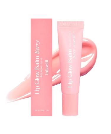 Korean Lip Gloss for Women Berry 10g Clear & Glossy Long Lasting Non-Sticky Shine Lip Gloss with Shea Butter Lip Balm (2Ea) - Buy Online on GoSupps.com