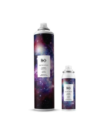 R+Co Outerspace Flexible Hairspray 9.5 Ounce + 2.25 Ounce (Pack of 2)