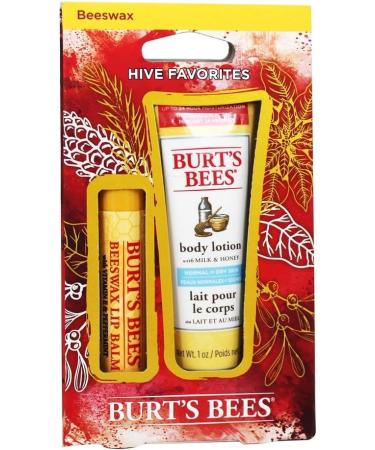 Burt's Bees Hive Favorites Beeswax Kit - International Shipping - 1.8oz Natural Beeswax Products - Buy Online on GoSupps.com