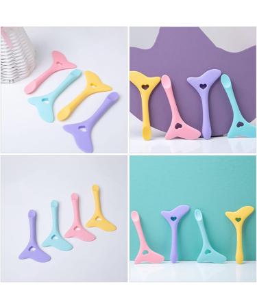 Beavorty 2pcs Eyeliner Aid Liquid Eyeliner Silicone Eyeliner Stencils Marscara Drawing Lipstick Eyelash - Buy Online on GoSupps.com