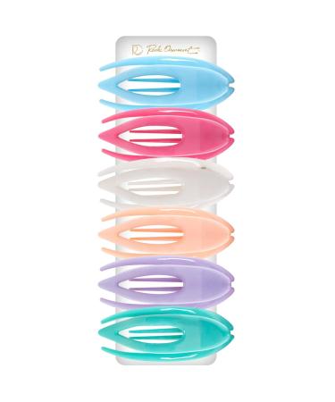 Buy RC Roche 6-Piece French Curved Hair Clips - High Quality Firm Support Pastel Colors for Women & Girls - International Shipping Available - Buy Online on GoSupps.com