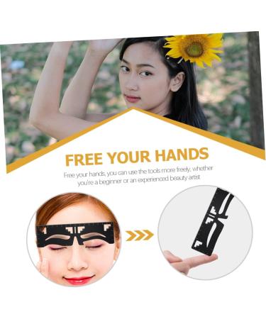 Didiseaon Eyebrow Design Eyebrow Card Eyebrow Makeup Stencil Eyebrow Diy Stencil Balance - Buy Online on GoSupps.com