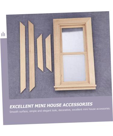 UPKOCH 3pcs Simulation Doors and Windows Mini House Wooden - Buy Online on GoSupps.com