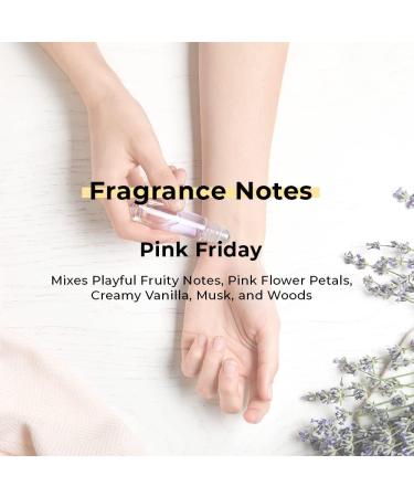 Well's Oil Roll-On Perfume Oil (Inspired by Pink Friday) | Fruity & Floral Notes | Long-Lasting | Paraben-Free | 0.33 Fl Oz / 10 ml 19. Pink Friday - Buy Online on GoSupps.com