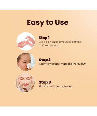 Buy Coffee Face Wash for Acne-Prone Oily Skin | Detan Prevents Dark Circles and Aging | Aloe Vera & Turmeric | 100 ML - International Shipping Available - Buy Online on GoSupps.com