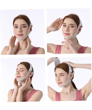 Didiseaon 1pc Thin Face Belt Chin Strap Double Chin Face- Lifting Chin Lift Band Facial Slimming Face-lifting Chin Lift Belt Silica Gel Cosmetic Miss Slimming Belt - Buy Online on GoSupps.com