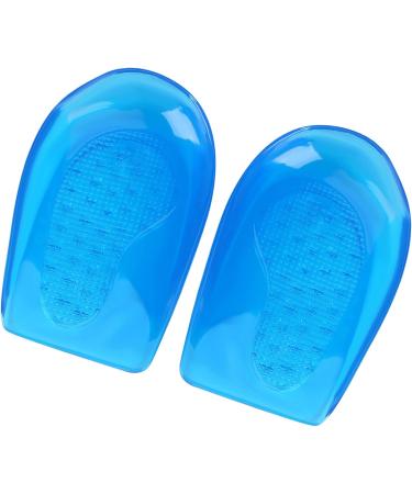 Silicone Gel Heel Inserts for Leg Correction | Arch Support Insoles for Men & Women | Comfort Fit (L41-46 - Buy Online on GoSupps.com