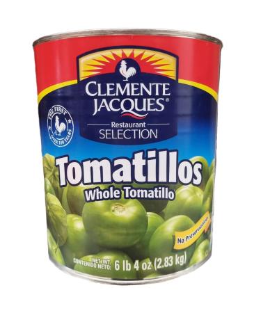 Clemente Jacques Whole Tomatillo 3kg / Mexican Whole Tomatillos For Salsa Verde Green Tomatoes Canned Vegetables