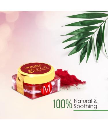 Keya Seth Aromatherapy 100% Natural Maroon Sindoor Dust 3gm Pack of 2 - Set of 2 Packs - Buy Online on GoSupps.com