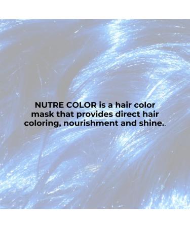 Blue Hair Colour/Dye and Nourishment Mask Semi Permanent Instant Shine and gloss - Buy Online on GoSupps.com