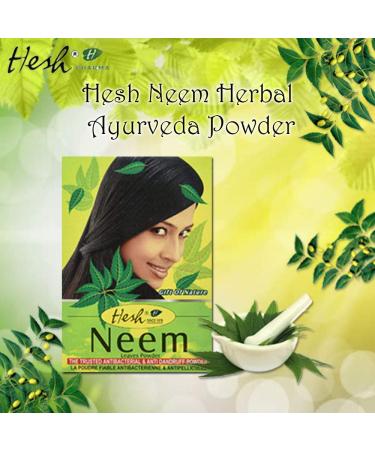 Hesh Herbal Hair Care Combo Pack - Amla, Neem, Shikakai, Aritha Powder 100G each - Buy Online on GoSupps.com