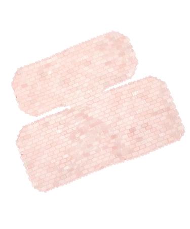 Rose Quartz Neck and Breast Massager | Calming Stress Relief Device | Pink Translucent Health Massager | Perfect Gift for Mother & Girlfriend - Buy Online on GoSupps.com