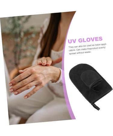 Ipetboom 5 Sets Tanning Gloves Nail Manicure Hand Covers Sun Protection Gloves Versatilen Gel Protective Gloves Uv Hand Gloves Facial Lotion Black Agent or - Buy Online on GoSupps.com