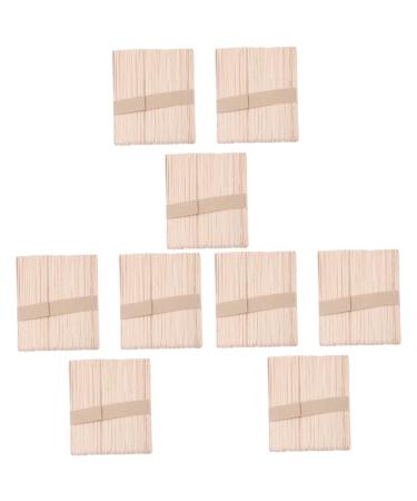 Fomiyes 450 pcs spatula for growing cosmetic cosmetic bags hair removal wax hand care spatula wax wood spatula for growing hair removal tool depilatory wax stick protocol