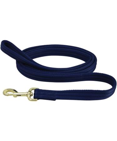 Hy Soft Webbing Lead Rein without Chain - Navy/Red - 2m - Buy Online on GoSupps.com