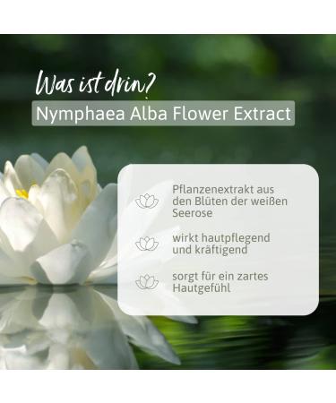 Water Lily Shower Gel 250ml - Moisturizing Vegan & Microplastic-Free for Sensitive Skin - Buy Online on GoSupps.com