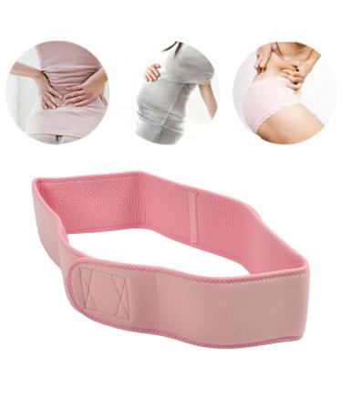 Breathable Postpartum Pelvic Hip Belt - 43.3 Inches Body-Shaped with Compression for Ideal Lumbar Support - Stylish Pink - Buy Online on GoSupps.com
