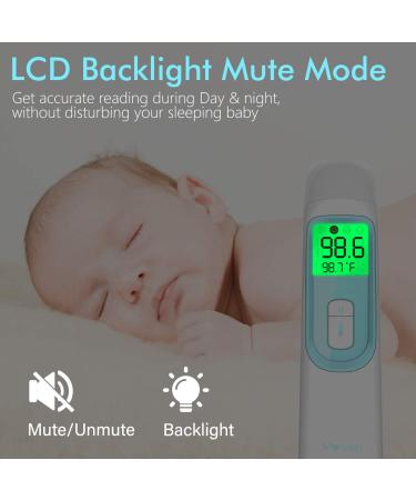 Mosen Digital Infrared Thermometer for Fever - Baby, Adult, Ear & Forehead - 2020 New Version - Buy Online on GoSupps.com