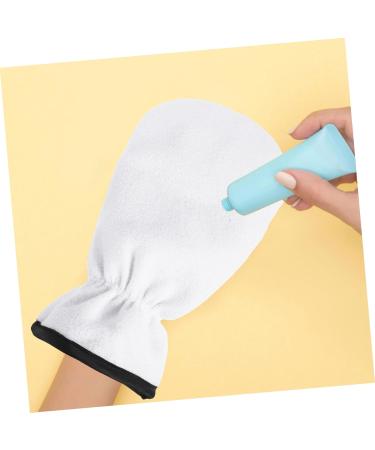 Ipetboom 3 Pairs Maintenance Essential Oil Gloves Bath Gloves Keychain Magnifying Glass Beauty Hand Gloves Beauty Care Gloves Body Scruber Paraffin Hot Polyester Mittens Mask White - Buy Online on GoSupps.com