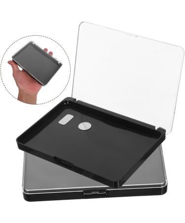  Healeved Healeved 2 Piece Empty Makeup Palette with Transparent Durable Portable Suitable for Eyeshadow Blush Highlighter Contour for Daily Use - Buy Online on GoSupps.com